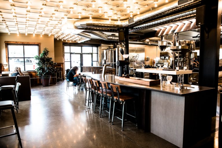 Woods Coffee Roastery Eat Local First