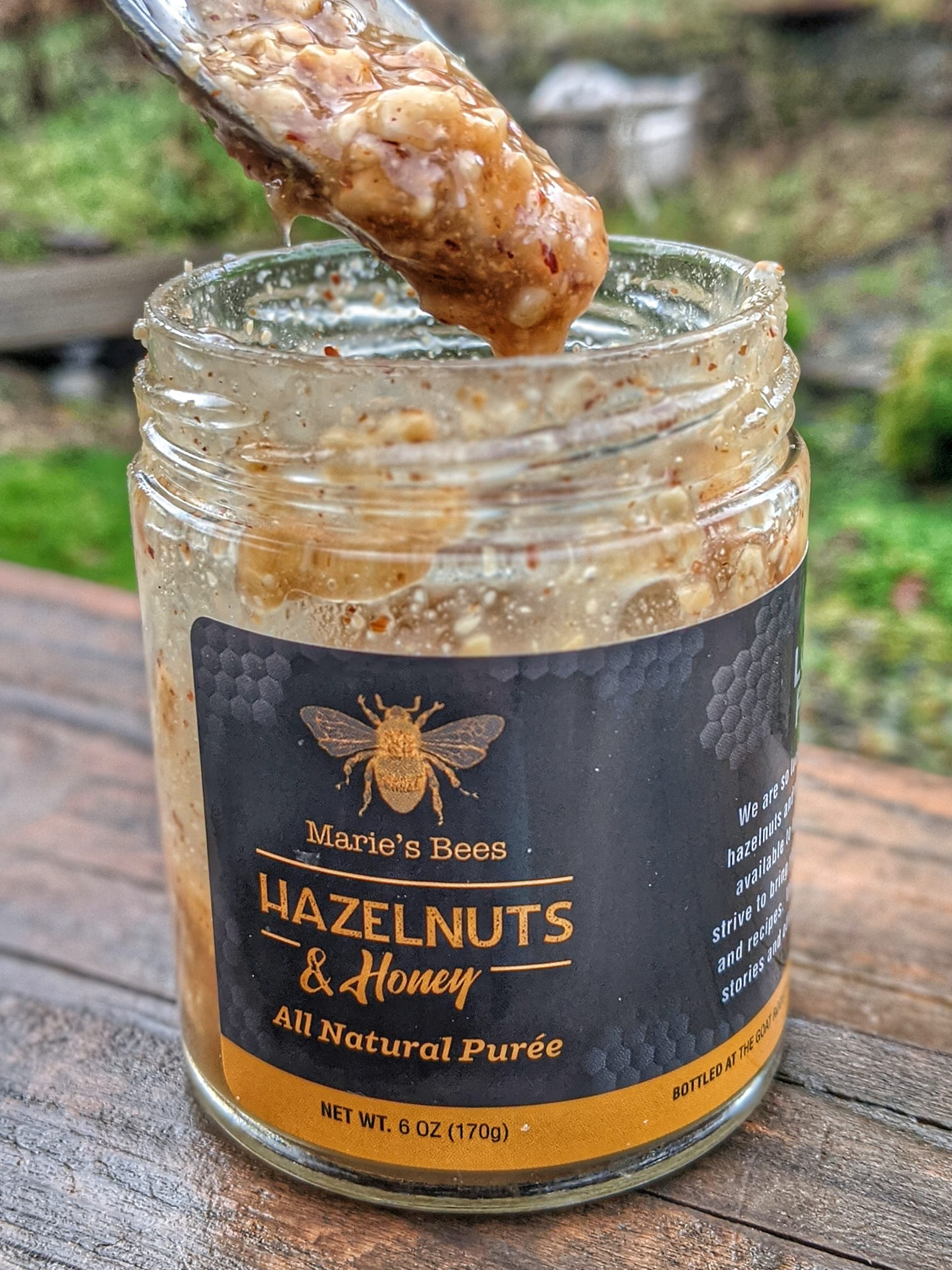 Hazelnuts_Honey_Mariesnbees Eat Local First