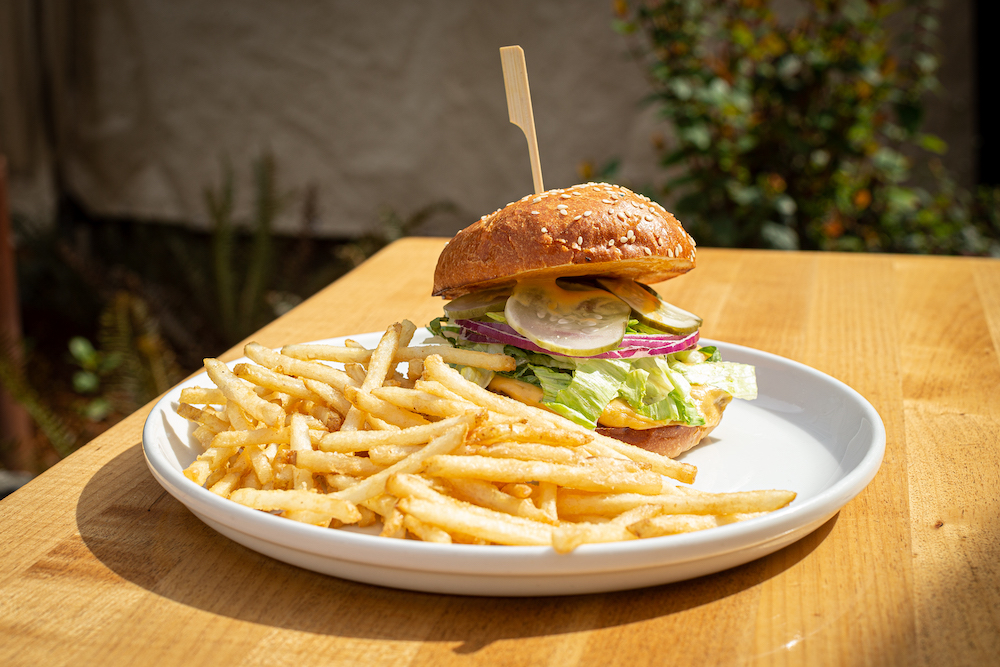 The Patio at Alma Mater Eat Local First